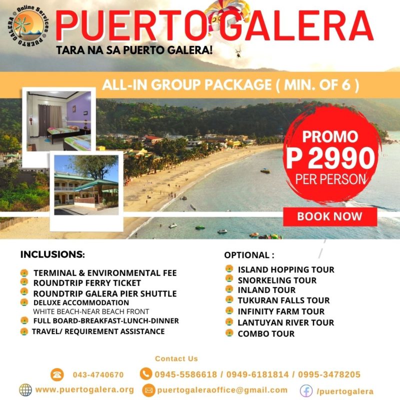 puerto galera online tourist registration